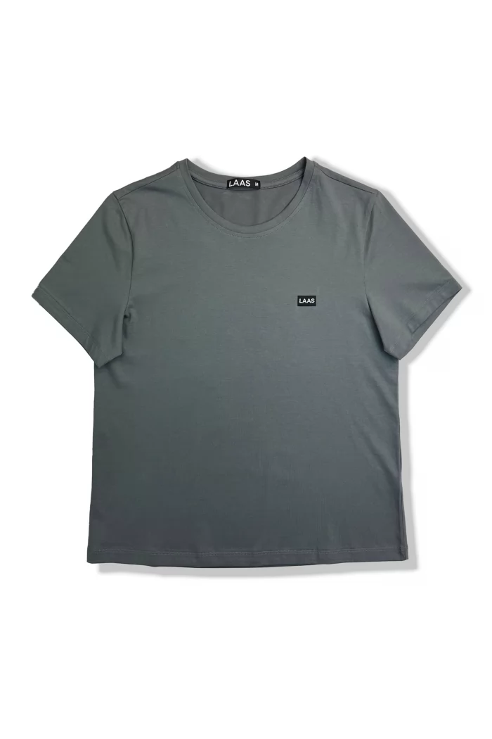 ÁO THUN COTTON TAG 03 XÁM CHÌ