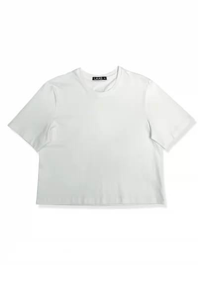 ÁO THUN COTTON TAY NGẮN TRẮNG