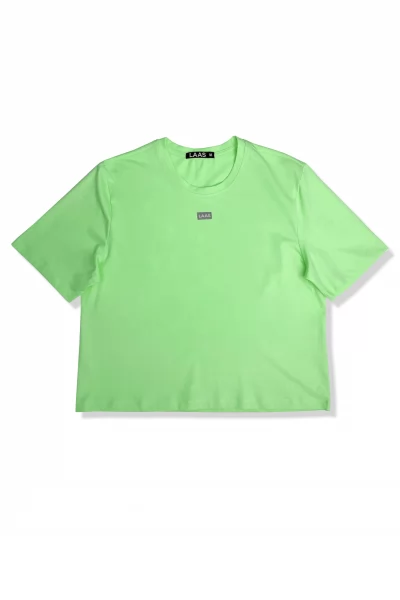 ÁO THUN COTTON TAY NGẮN 02 XANH CỐM