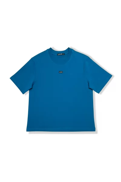 ÁO THUN COTTON 2C TAY NGẮN XANH