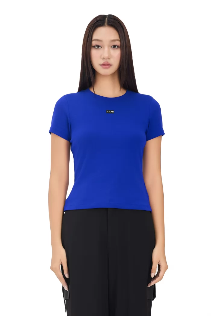 ÁO RIP COTTON TAY NGẮN XANH BÍCH