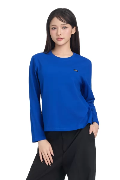 ÁO THUN COTTON TAG TAY DÀI XANH BÍCH