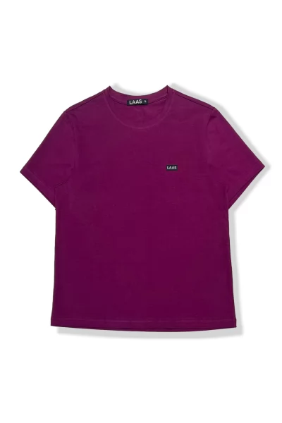 ÁO THUN COTTON TAG 03 TÍM CẨM ĐẬM