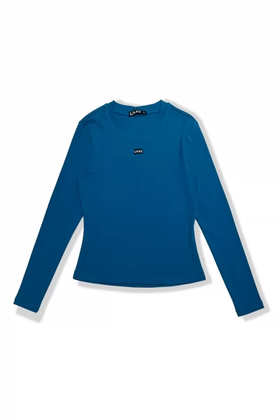 ÁO RIP COTTON TAY DÀI XANH CỔ VỊT