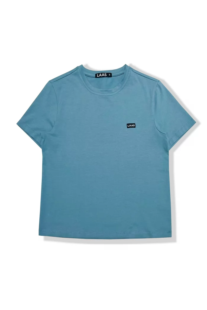 ÁO THUN COTTON TAG 03 XANH LƠ