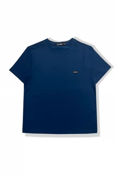 ÁO THUN COTTON TAG 03 XANH NAVY