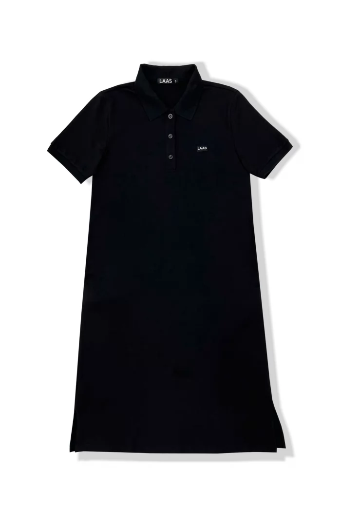 ĐẦM POLO CÁ SẤU SUÔN ĐEN