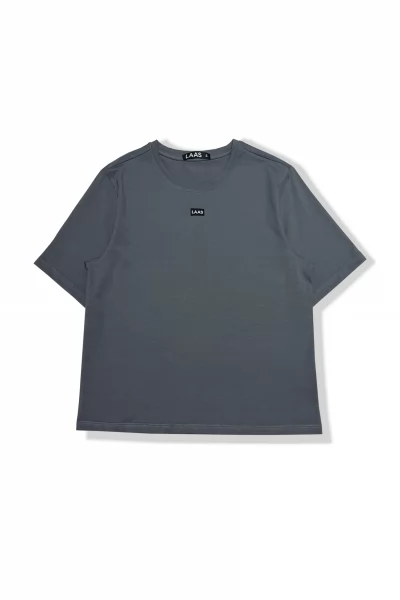 ÁO THUN COTTON TAG PLUS XÁM GHI