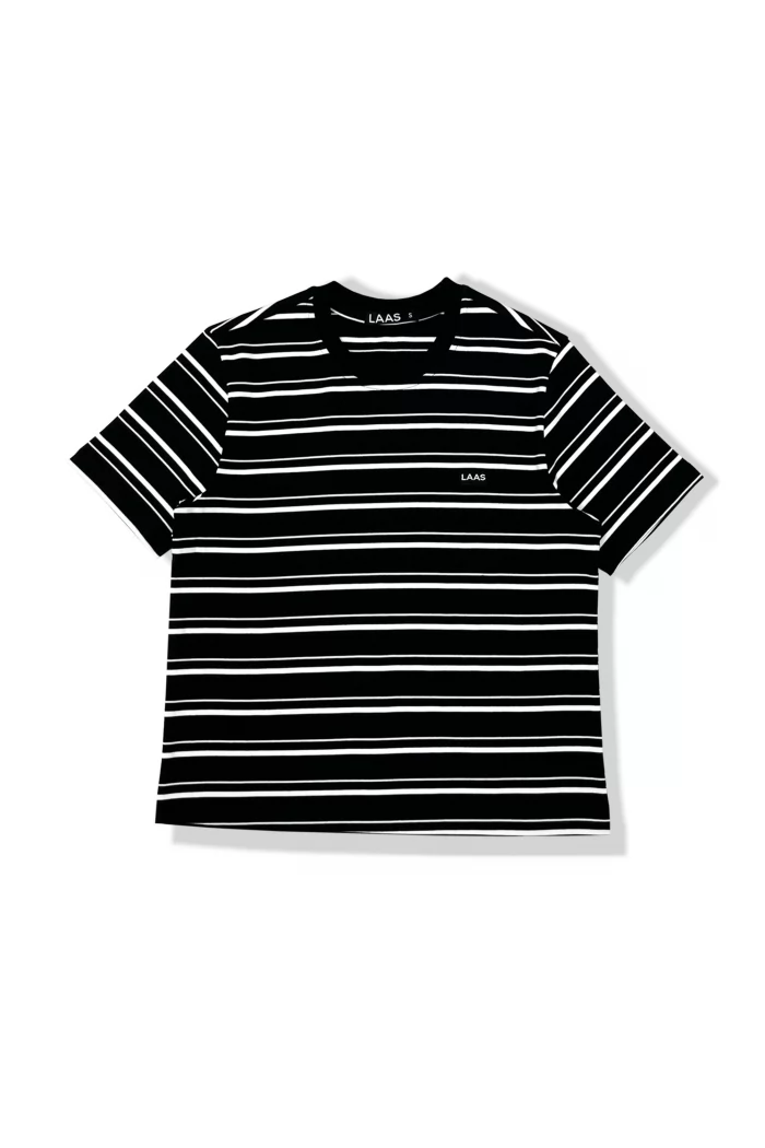 ÁO THUN RIP SỌC ĐEN