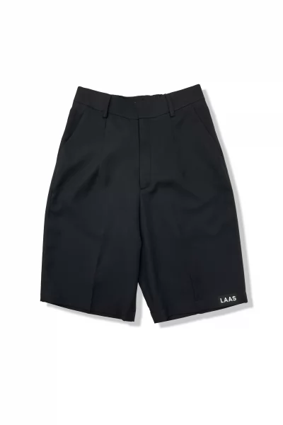 QUẦN SHORT LOGO FABRIC ĐEN